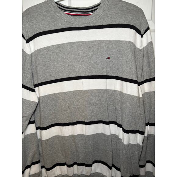 Tommy Hilfiger men’s long sleeve striped sweater size XXL - Picture 3 of 3